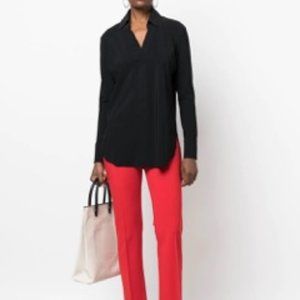 CHIARA BONI La Petite Robe- long--sleeve concealed-fastening shirt